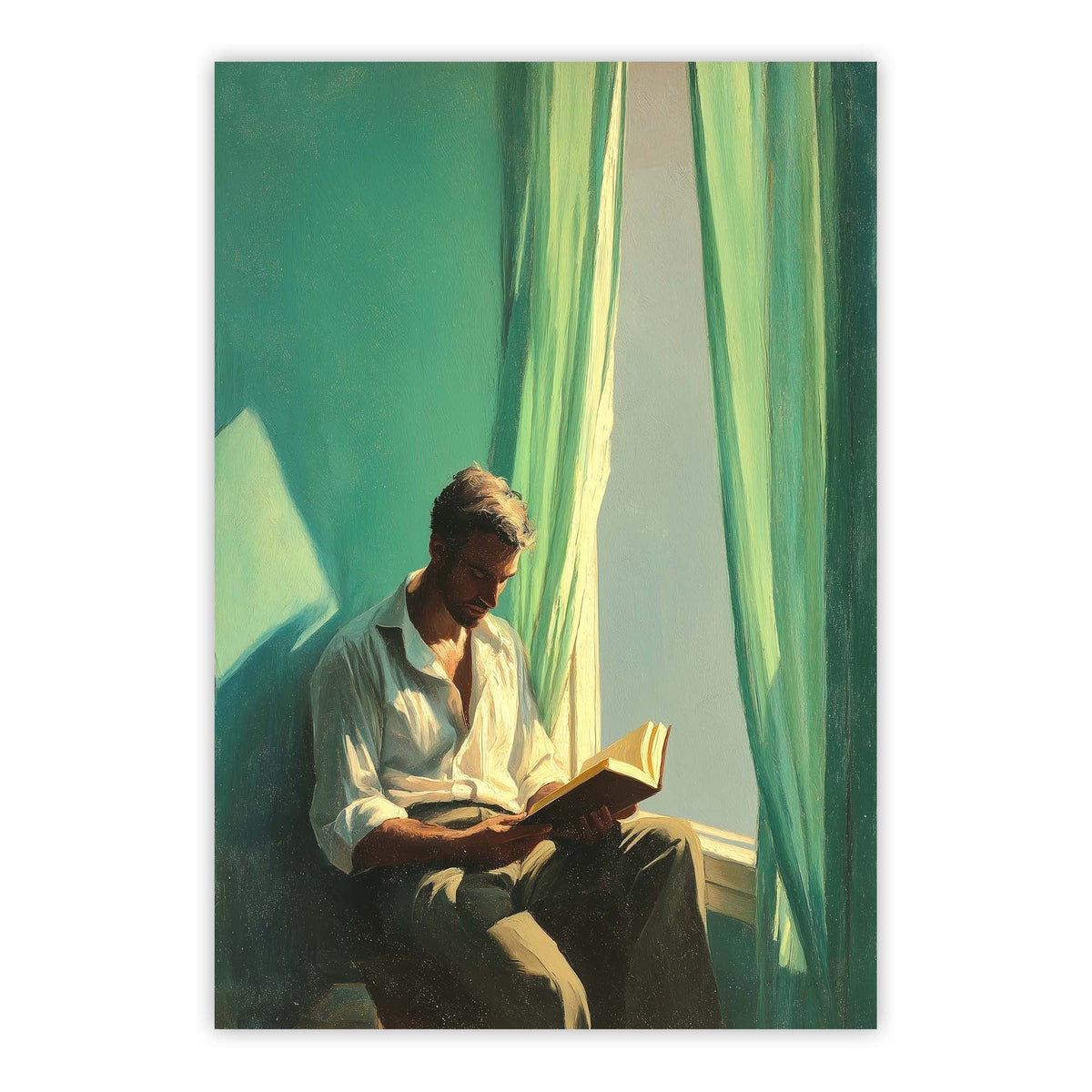 The Reading Corner Print
