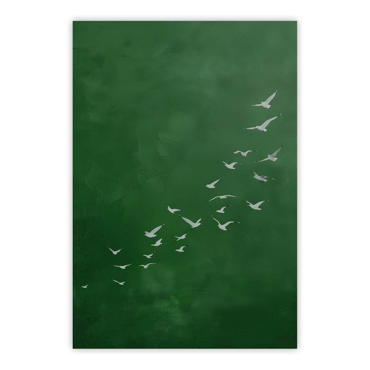 Emerald Flight Print