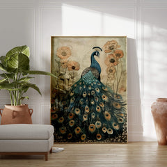 Enchanted Peacock No2 Print