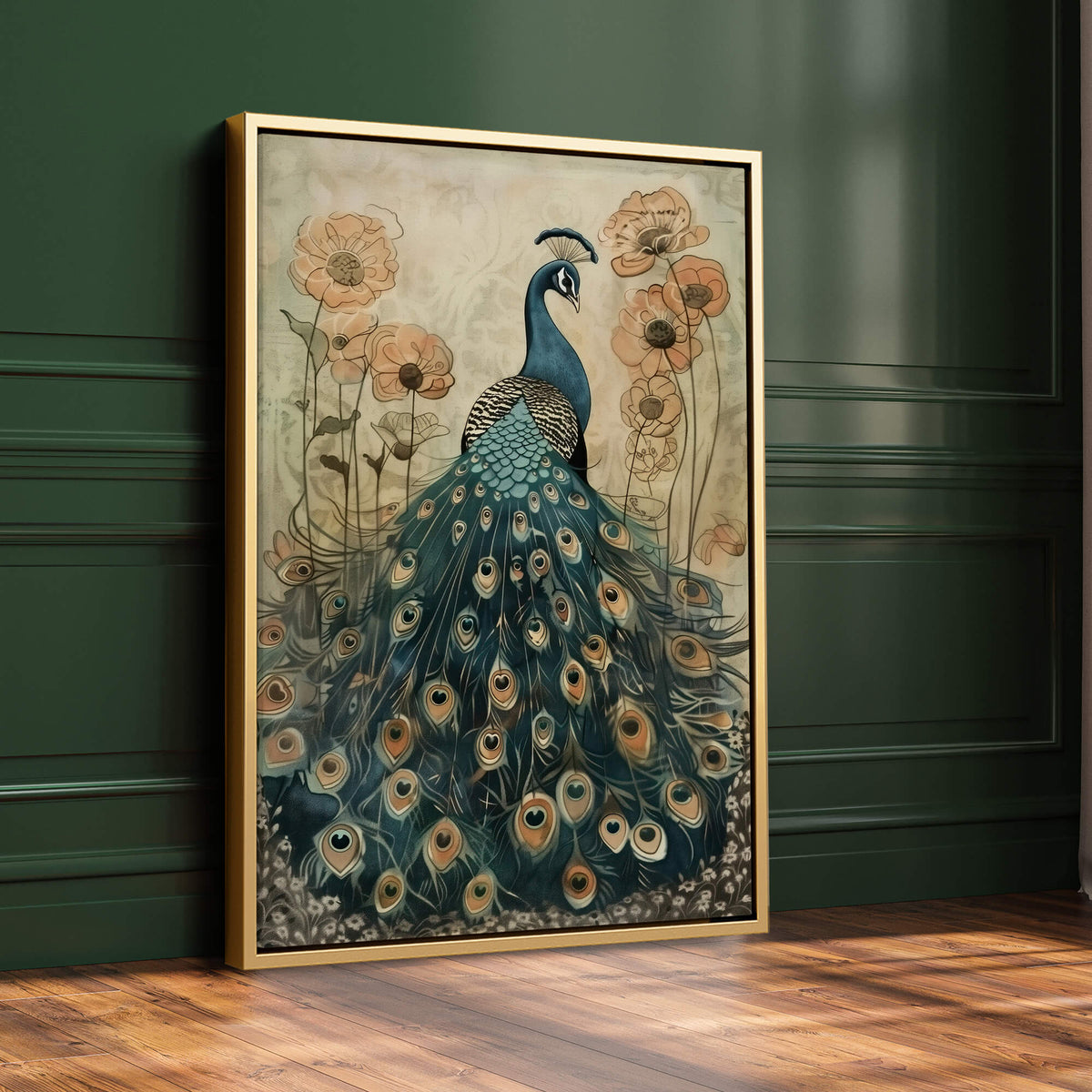 Enchanted Peacock No2 Print