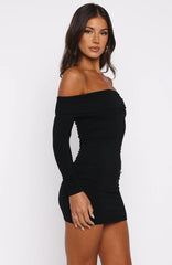 Show Me How Mini Dress Black