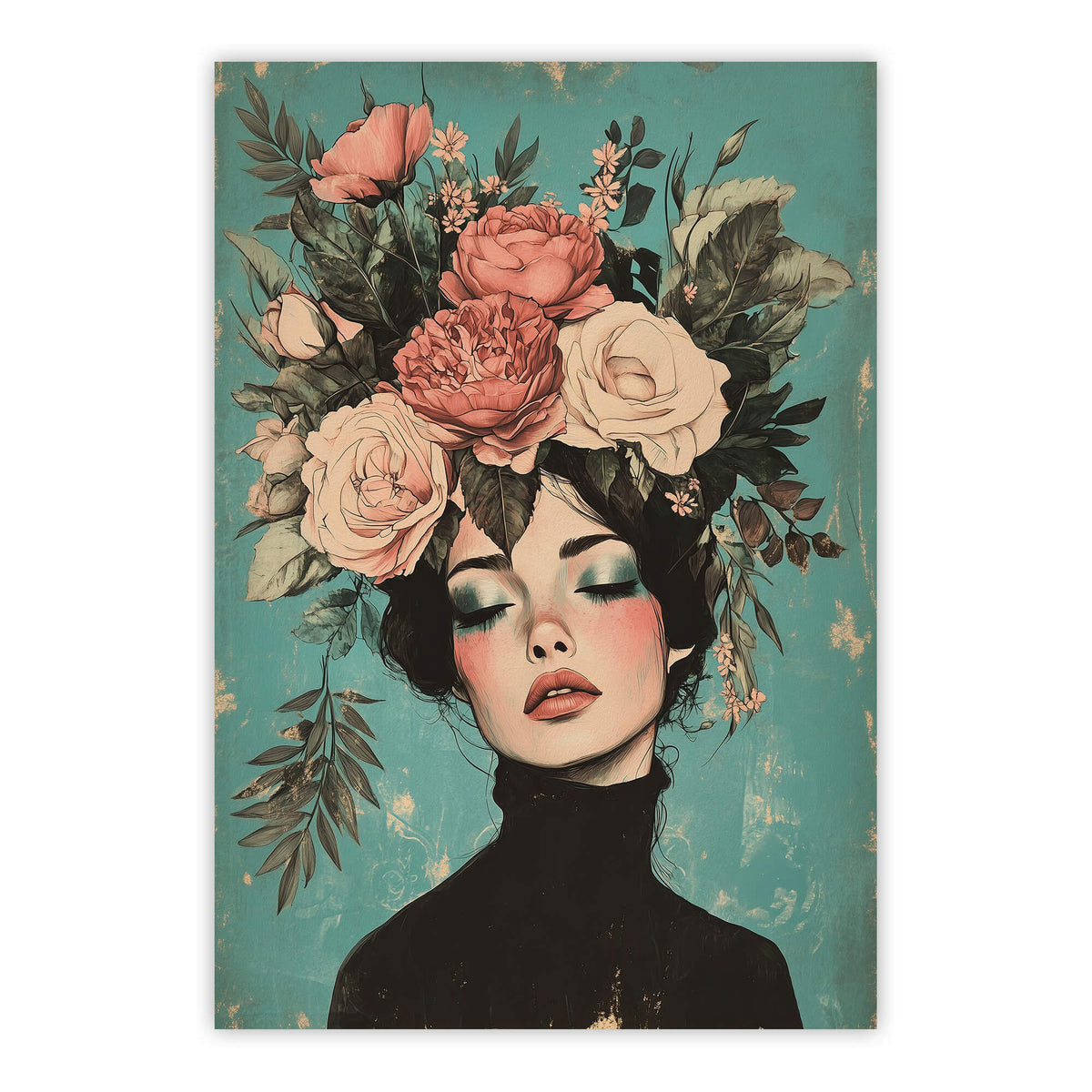 Floral Muse No1 Print