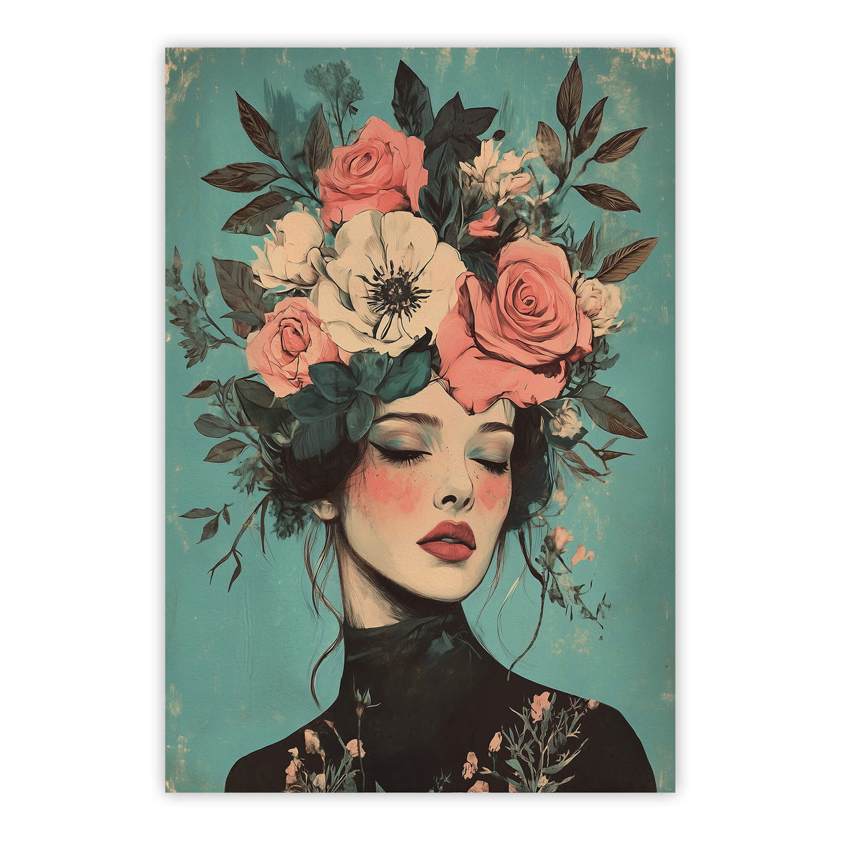 Floral Muse No2 Print