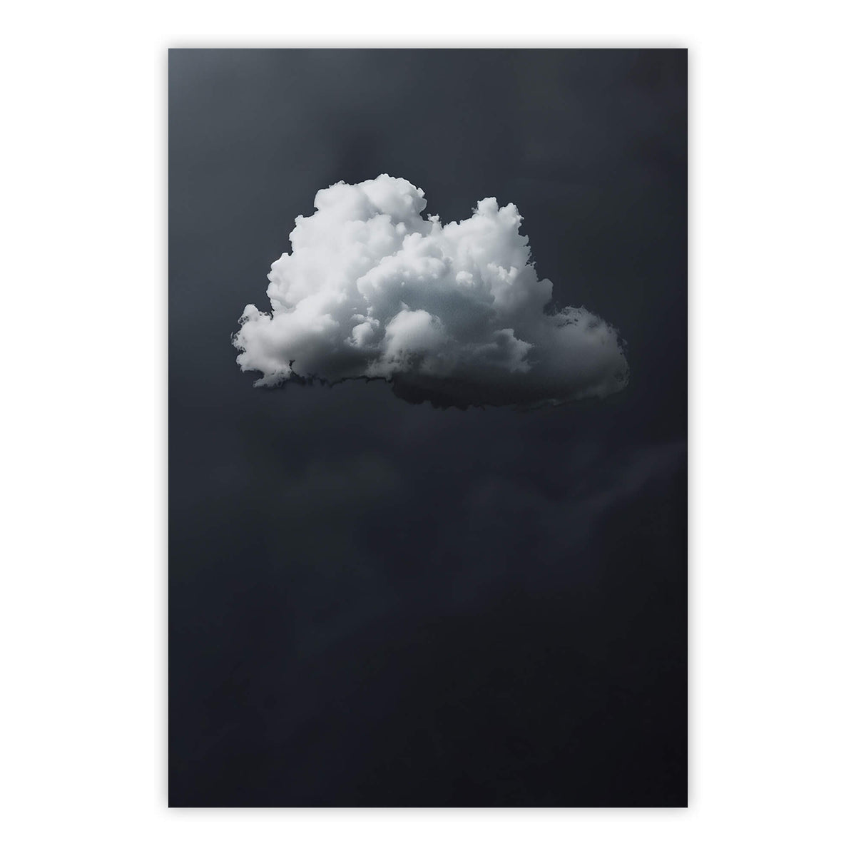 Grey Cloud Print