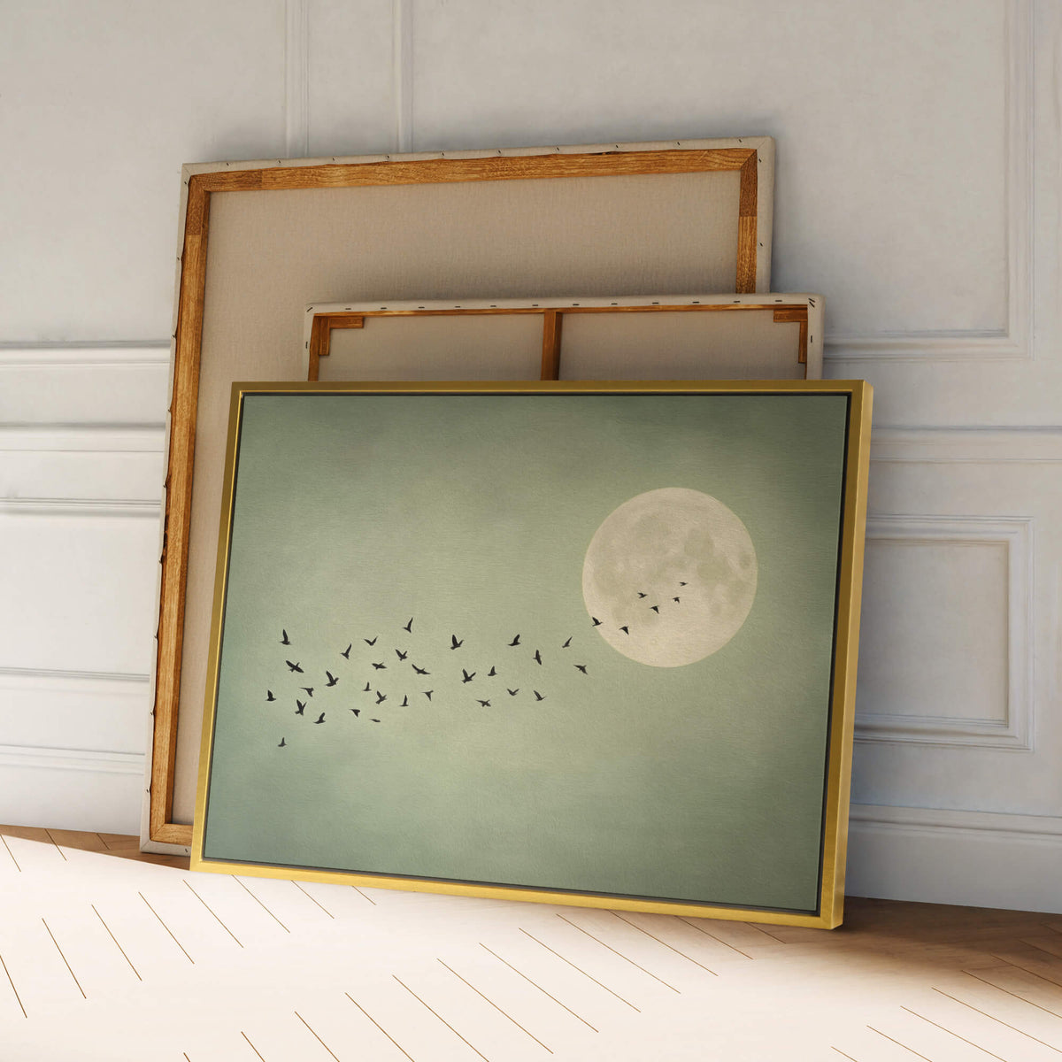 Japandi Moon Sage Print