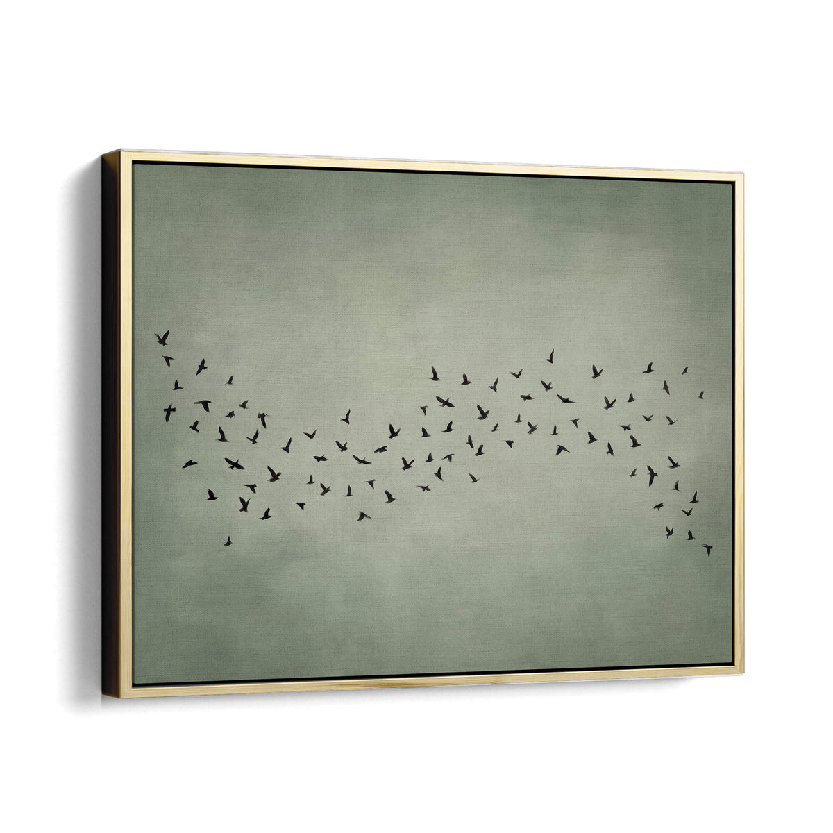 Japandi Murmur Sage Print