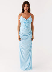 Jasmina Maxi Dress - Blue