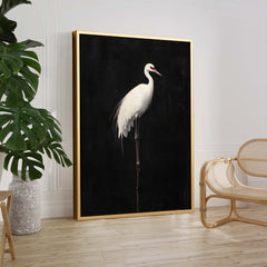 Midnight Crane No1 Print