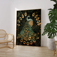 Vintage Peacock No3 Print