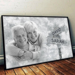 Custom Photo I Need You - Couple Personalized Custom Horizontal Poster - Gift For Husband Wife. Anniversary