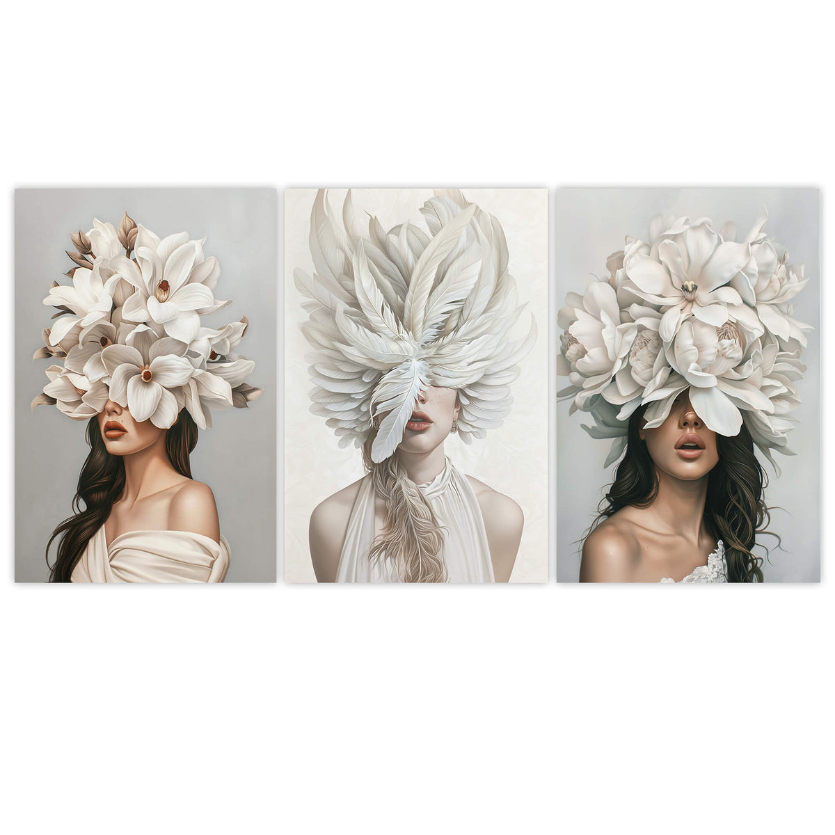 Plumage Set of 3 Prints
