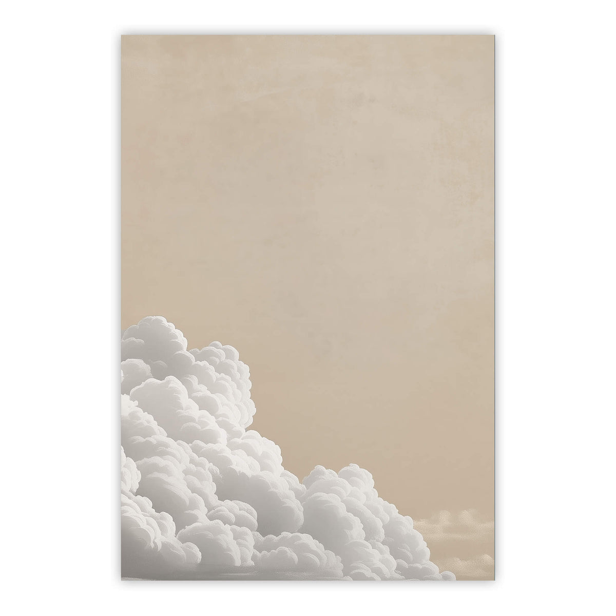 Soft Billowing Cloud Print