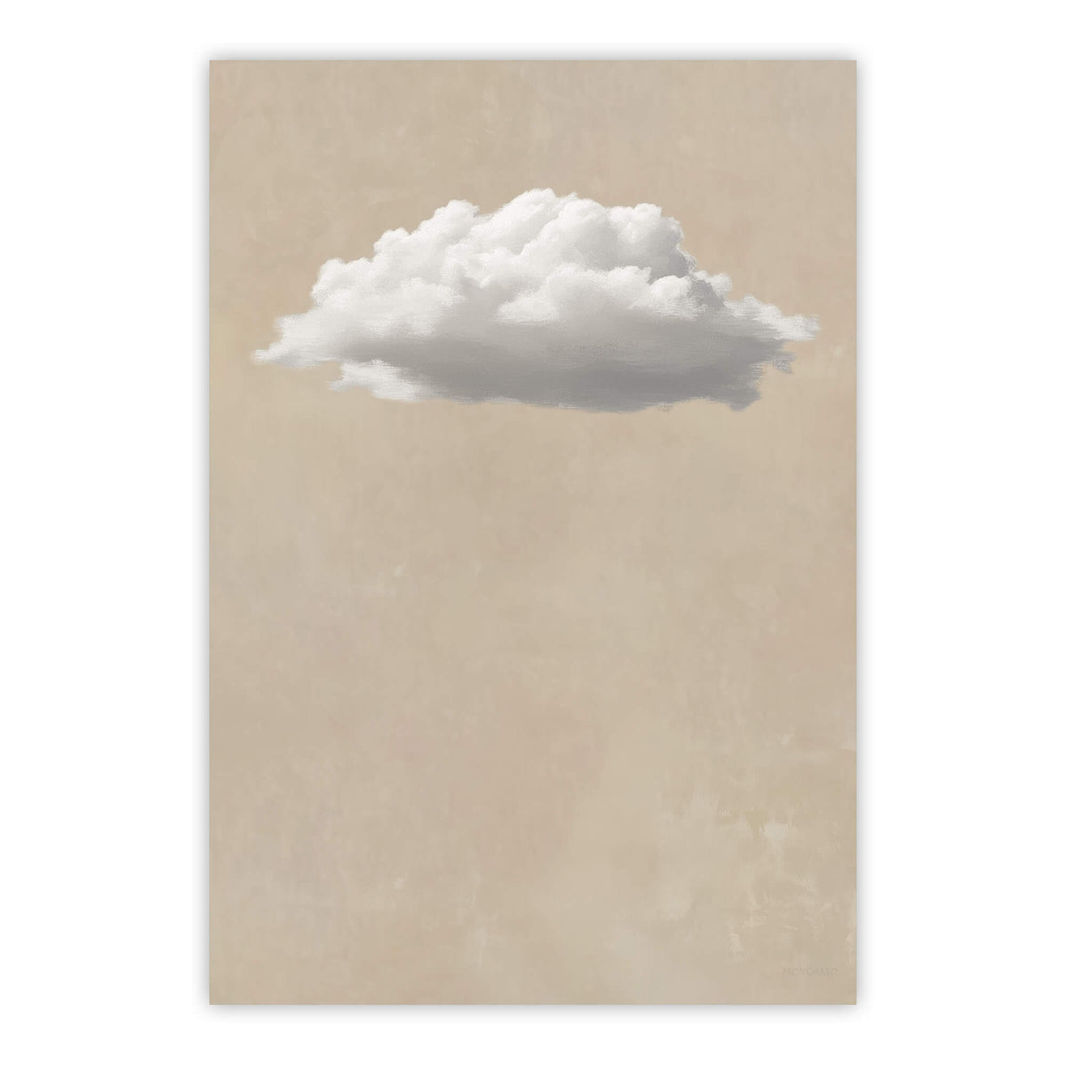 Soft Cloud No1 Print