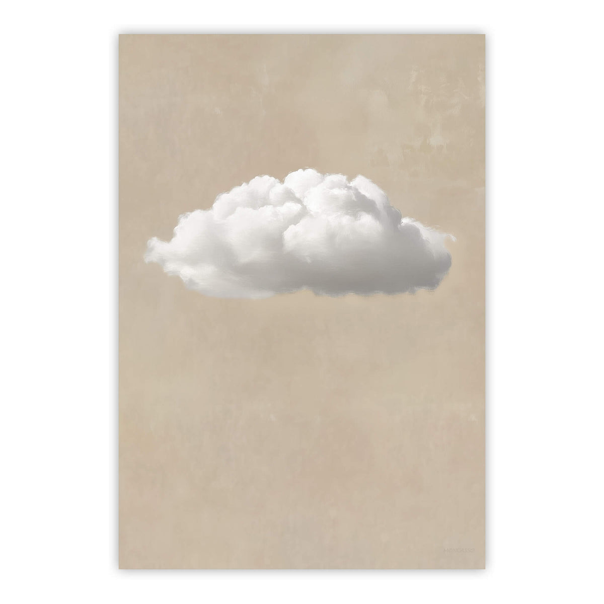 Soft Cloud No2 Print