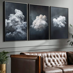 Stormy Clouds Set of 3 Prints