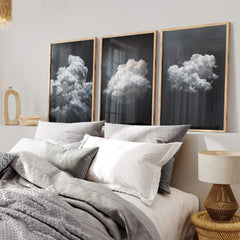 Stormy Clouds Set of 3 Prints