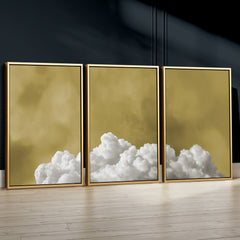 Sunbloom Fluffy Cloud Set of 3 Print