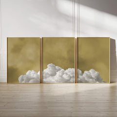 Sunbloom Fluffy Cloud Set of 3 Print