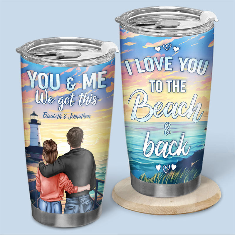You're The Only One I Want To Annoy - Couple Personalized Custom Tumbler - Gift For Husband Wife. Anniversary