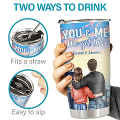 You're The Only One I Want To Annoy - Couple Personalized Custom Tumbler - Gift For Husband Wife. Anniversary