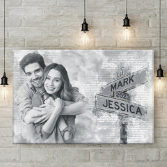 Custom Photo Be Lovers But Be Best Friends Too - Couple Personalized Custom Horizontal Canvas - Gift For Husband Wife. Anniversary