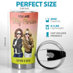 Making It Together - Bestie Personalized Custom Tumbler - Gift For Best Friends. BFF. Sisters
