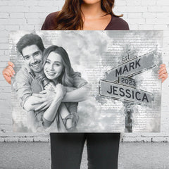 Custom Photo Be Lovers But Be Best Friends Too - Couple Personalized Custom Horizontal Canvas - Gift For Husband Wife. Anniversary
