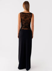 Wesley Maxi Dress - Black
