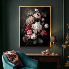 Peony Noir Print