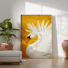 White Swan No1 Print