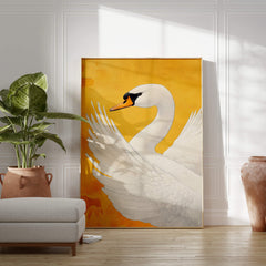 White Swan No3 Print