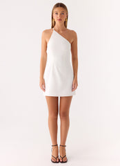Willa Rose Mini Dress - White