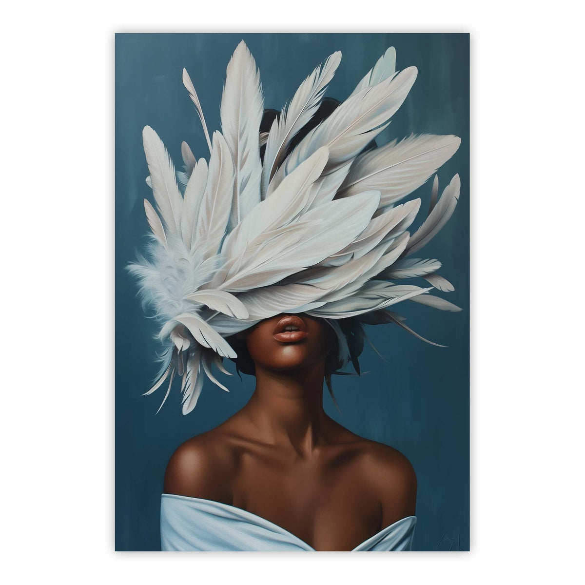 Winged Elegance Print