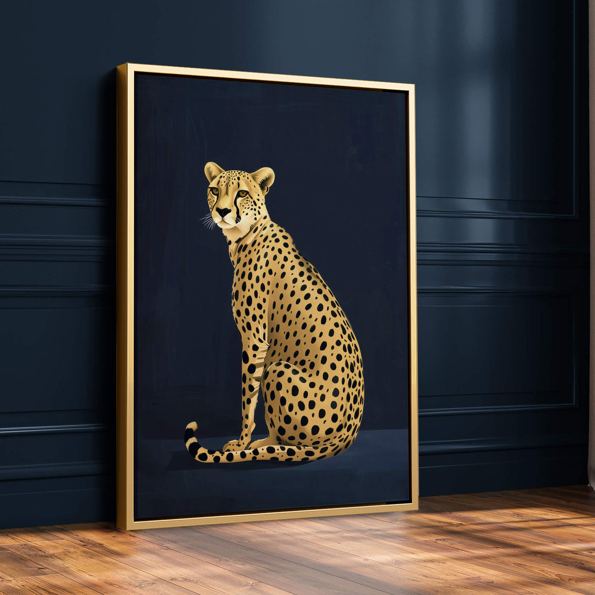 Yellow Cheetah No2 Print