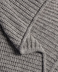Marled Cotton Throw (Pebble)