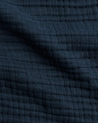 Cloud Linen Gauze Throw (Ink)
