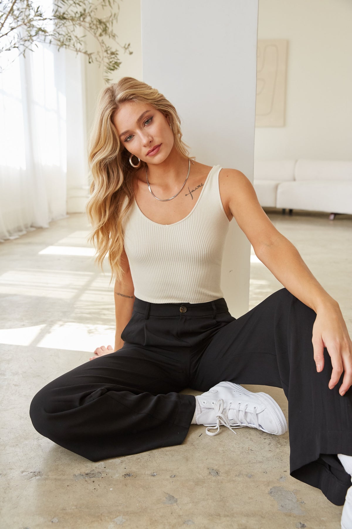 Addison Ribbed Bodysuit