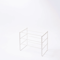 Three-Tier Expandable Shoe Rack (18" H)  - Steel