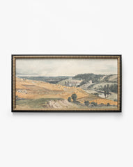 View of St Catherine's Hill Near Guildford By Charles Claude Pyne