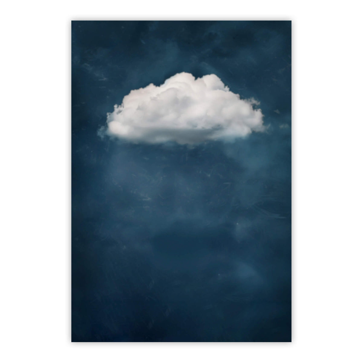 Deep Blue Cloud Print