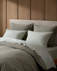 Percale Top Sheet - FINAL SALE (Sage)