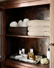 Rhodes Brass & Glass Tray