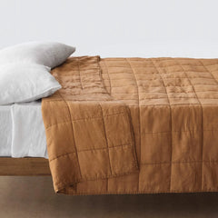 QA | Stonewashed Linen Quilt