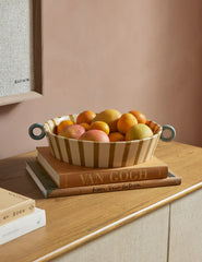 Bibbs Hand-Painted Centerpiece Bowl