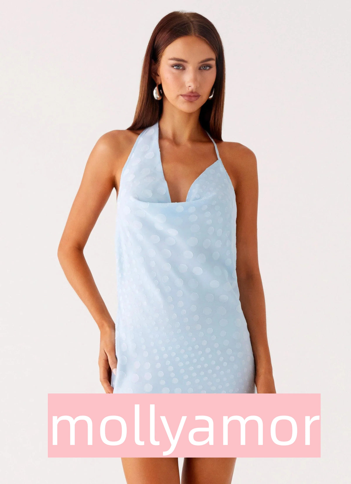 About Today Mini Dress - Blue