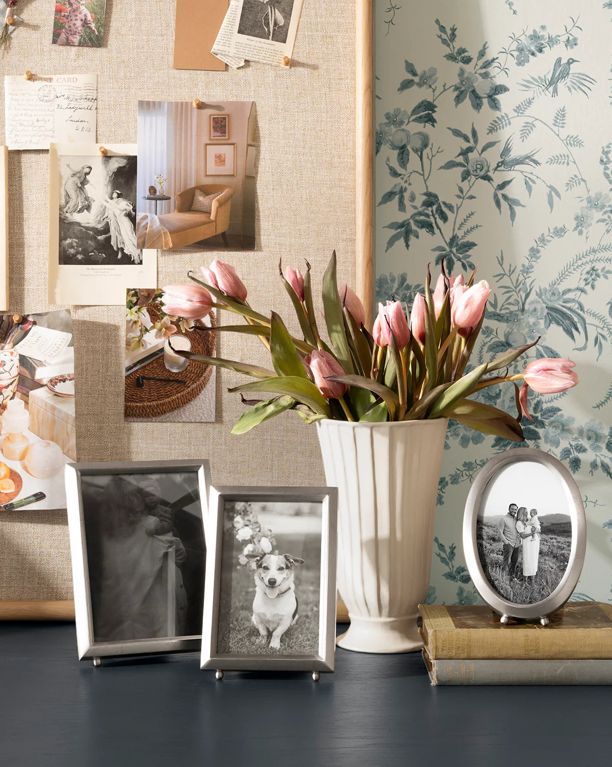 Blanche Pewter Picture Frame