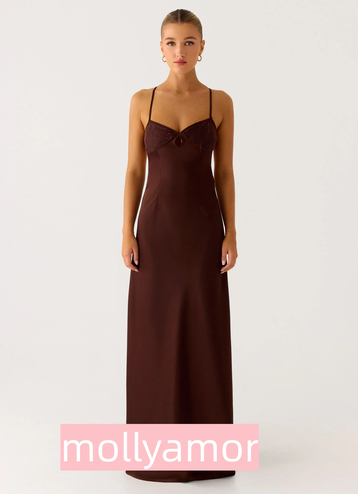 Joanie Maxi Dress - Chocolate