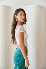 Irene Lace Corset Top