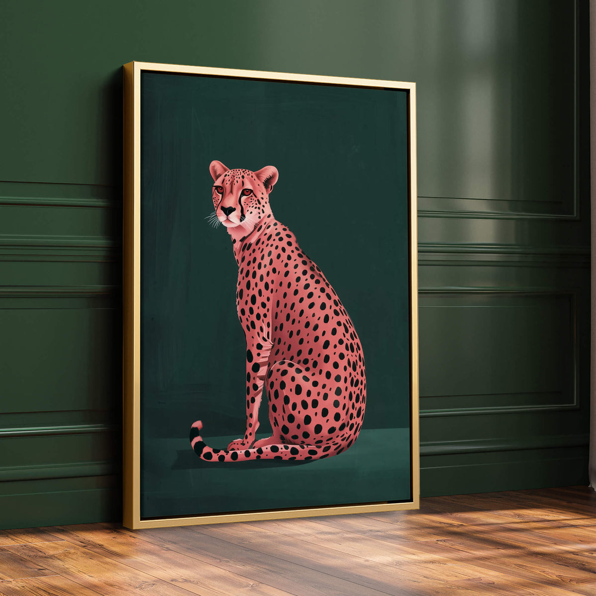 Pink Cheetah No2 Print