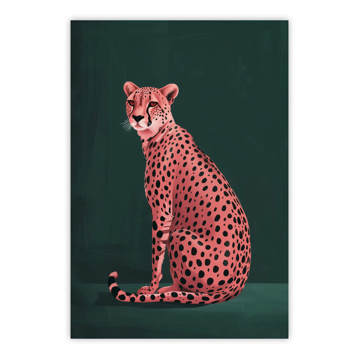 Pink Cheetah No2 Print